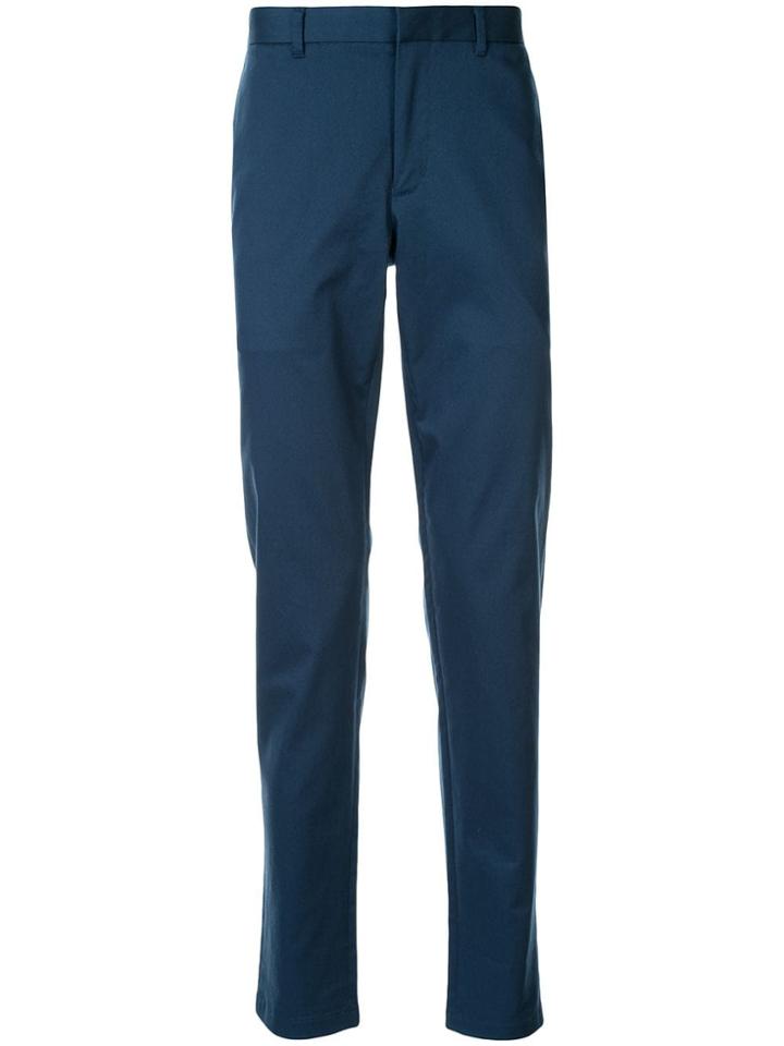 D'urban Slim-fit Tailored Trousers - Blue