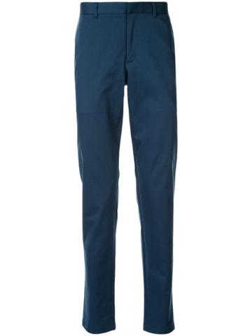 D'urban Slim-fit Tailored Trousers - Blue