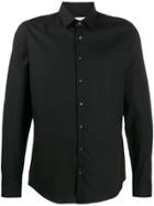 Calvin Klein Plain Button Shirt - Black