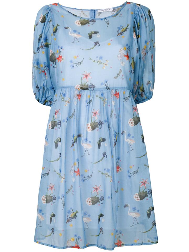 Vivetta Pianeta Dress - Blue