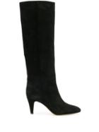 Isabel Marant Knee-length Suede Boots - Black
