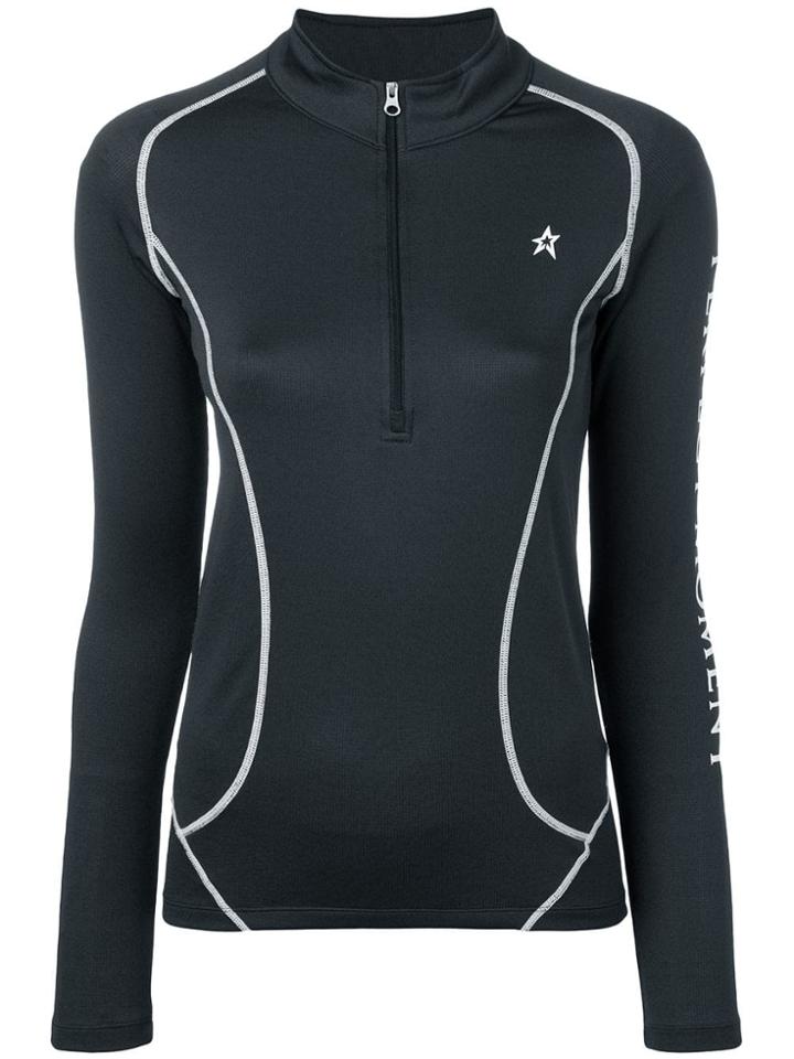 Perfect Moment Thermal Half-zip Jumper - Black