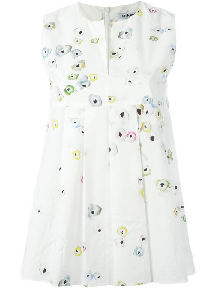 Cacharel Flower Applique Blouse