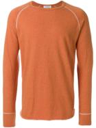 Ymc Round Neck Sweatshirt - Yellow & Orange