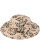 Wood Wood All-over Print Hat - Brown