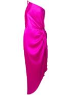 Michelle Mason Twist Knot Gown - Pink