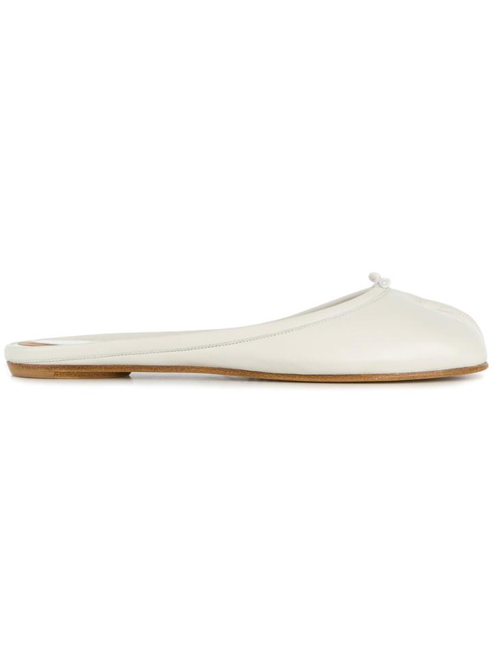 Maison Margiela Tabi Backless Slippers - White