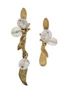 Goossens Harumi Mistletoe Earrings - Gold
