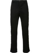 Black Fist Tapered Trousers