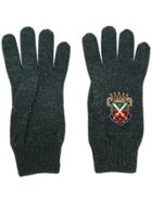 Dolce & Gabbana Heraldic Sicilia Gloves - Green