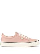 Cariuma Low Top Stripe Oca Sneakers - Pink