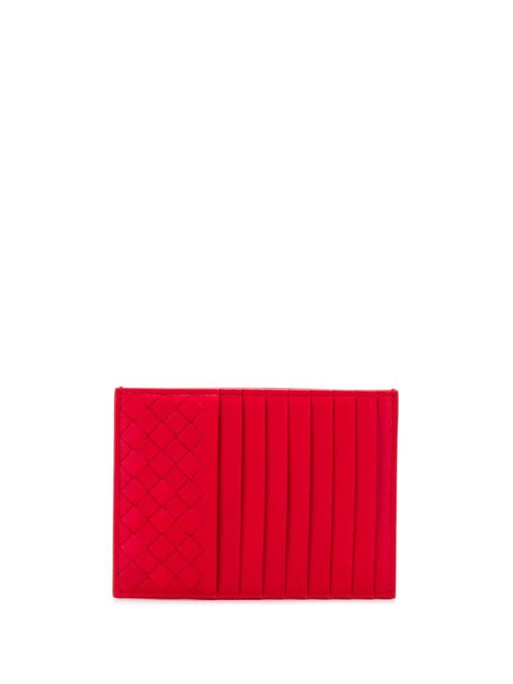 Bottega Veneta Slip Cardholder - Red