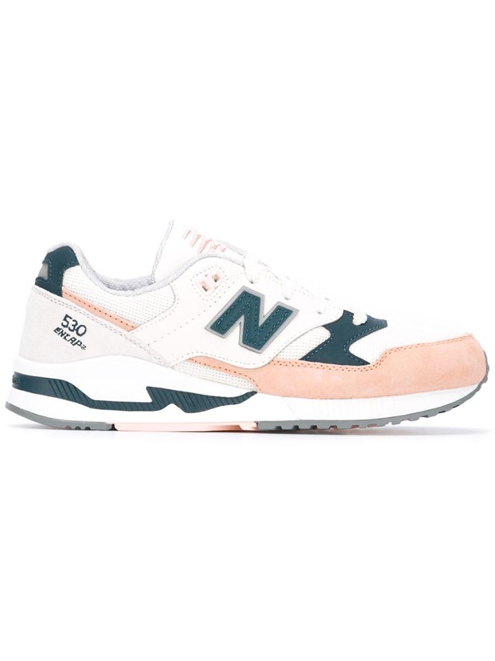 New Balance 530 'encap' Logo Sneakers - White