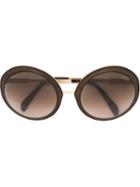 Emilio Pucci Round Frame Sunglasses
