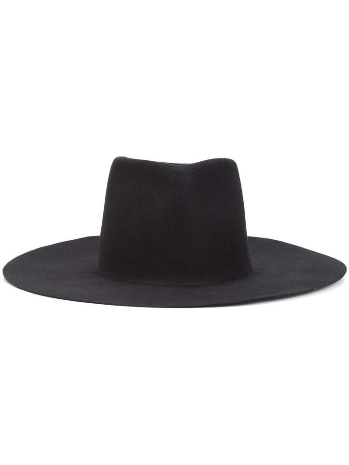 Reinhard Plank 'nana Lapin' Hat, Adult Unisex, Size: Medium, Black, Wool