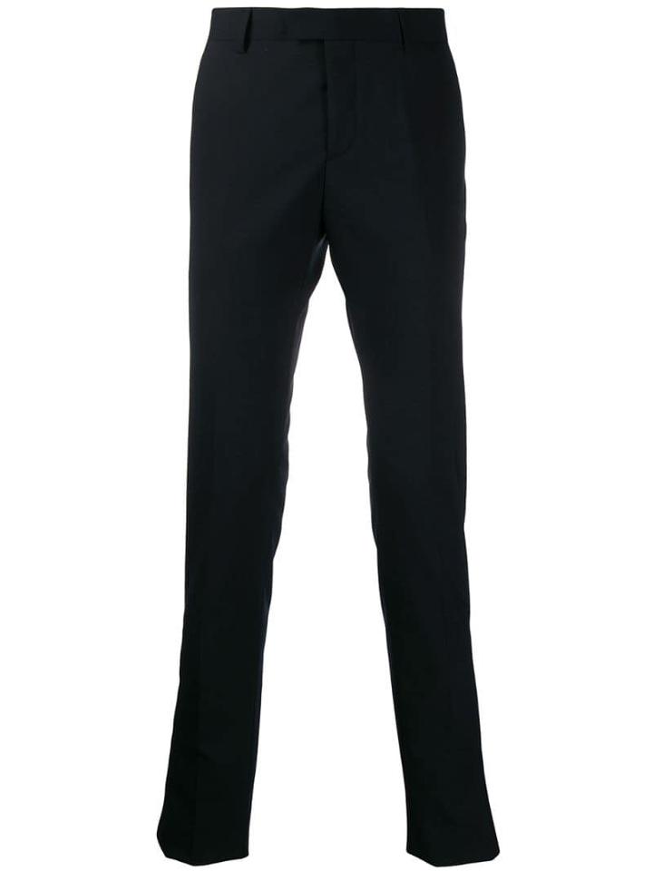 Les Hommes Straight-leg Trousers - Blue