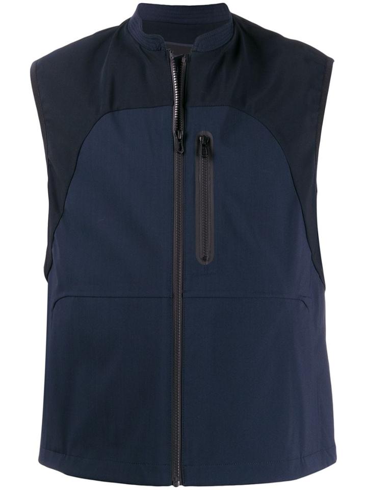 Sease Sleeveless Gilet Vest - Blue