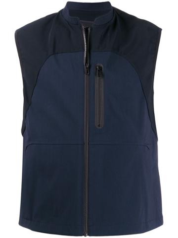 Sease Sleeveless Gilet Vest - Blue