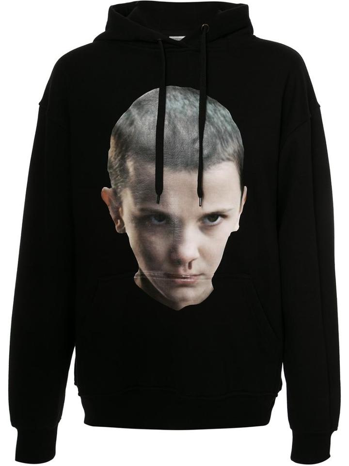 Ih Nom Uh Nit Printed Face Hoodie, Men's, Size: Xl, Black, Cotton