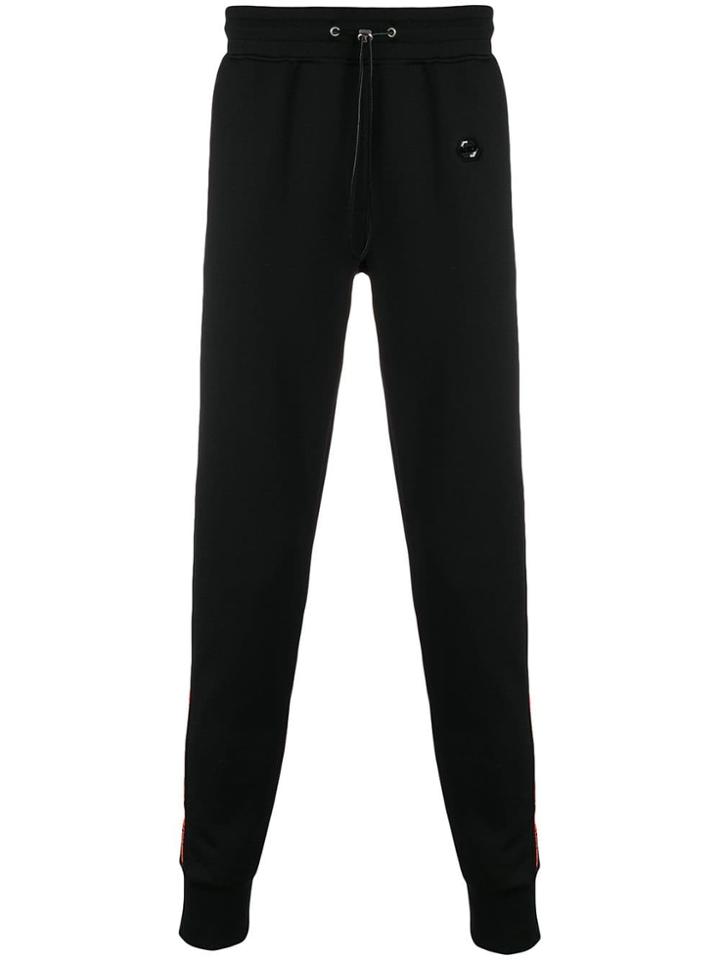 Philipp Plein Relaxed Track Trousers - Black