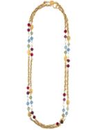 Chanel Vintage Double Strand Beaded Necklace, Women's