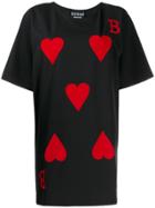 Boutique Moschino Five Of B T-shirt Dress - Black