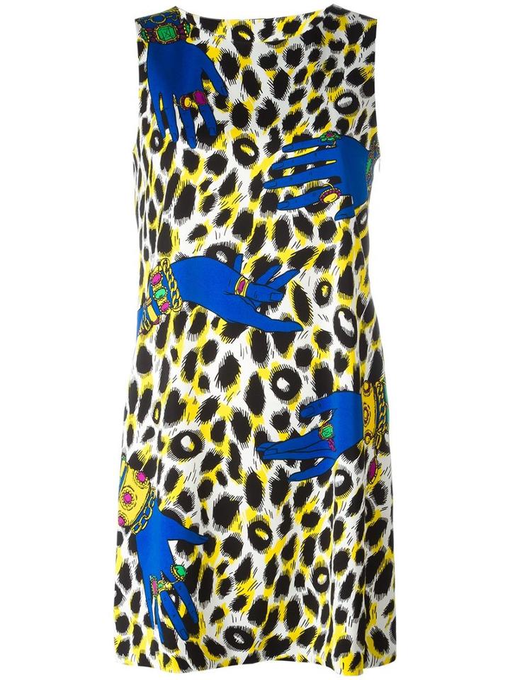 Moschino Hands On Dress, Women's, Size: 42, Rayon/other Fibres
