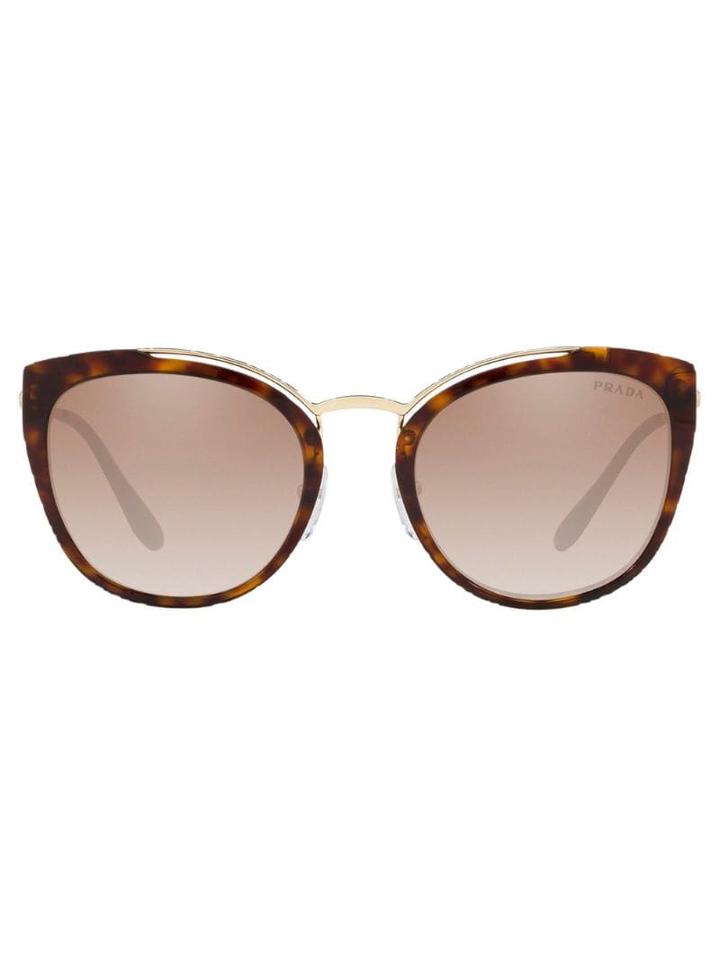Prada Eyewear Óculos De Sol Pr 20us - Brown
