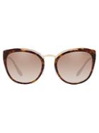 Prada Eyewear Óculos De Sol Pr 20us - Brown
