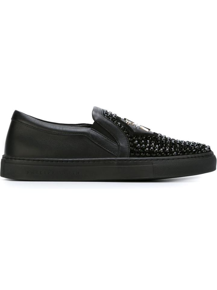 Philipp Plein 'acting Crazy' Slip-on Sneakers