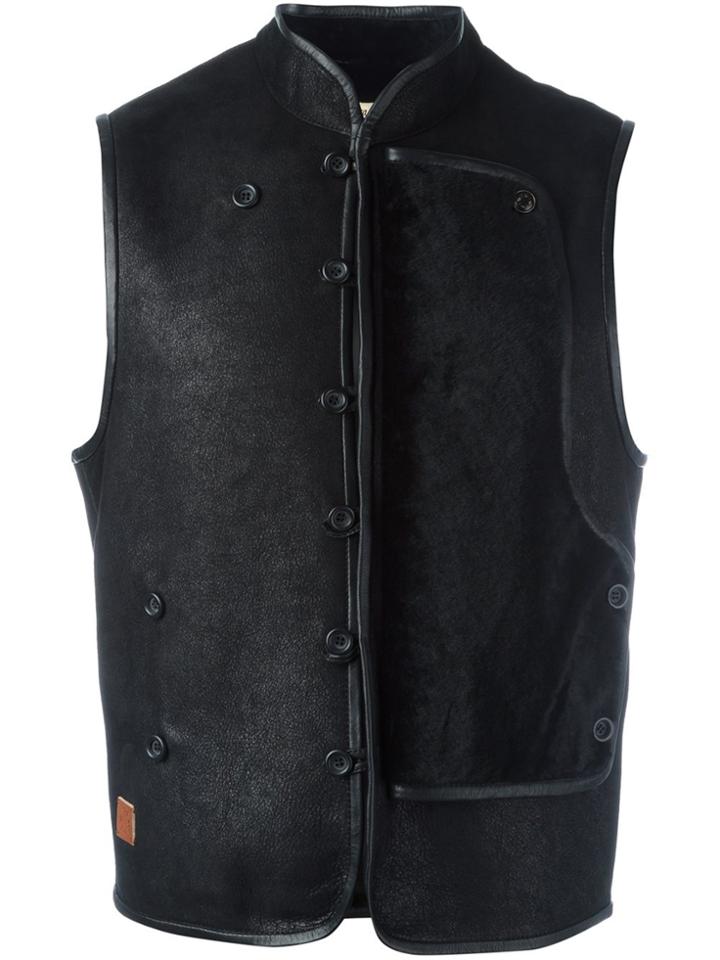 Al Duca D'aosta 1902 Buttoned Gilet - Black