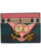Burberry Cat Appliqué Cardholder - Blue