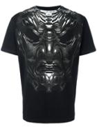 Marcelo Burlon County Of Milan Mask Print T-shirt, Men's, Size: Large, Black, Cotton