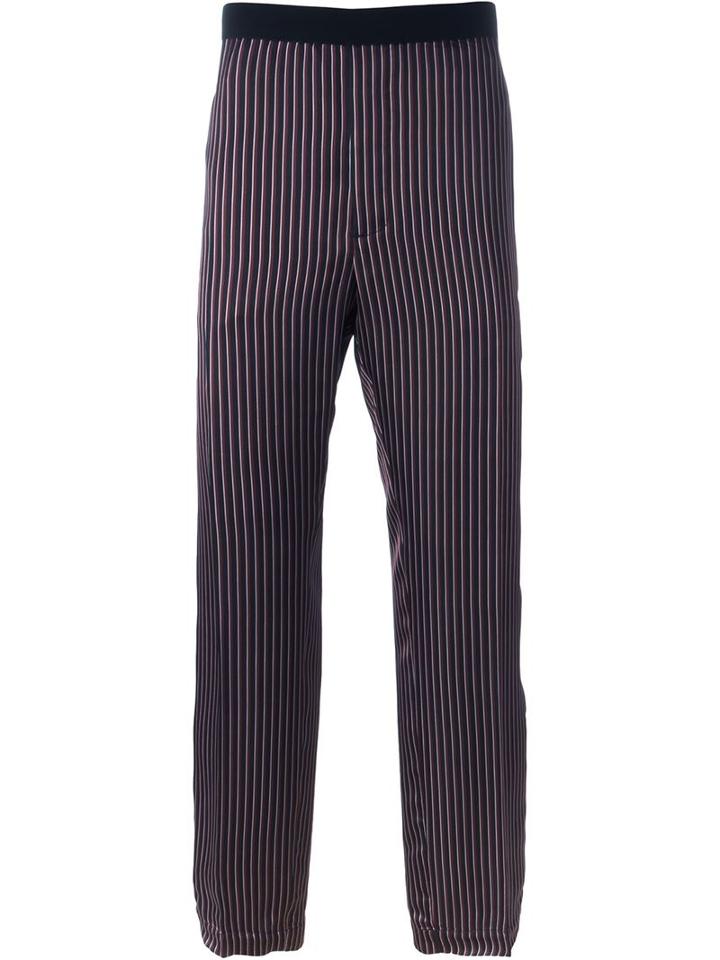 Golden Goose Deluxe Brand Striped Loose Trousers