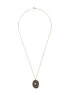 Cvc Stones Crystal Embellished Pendant Necklace - Grey