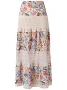 Cecilia Prado - Knit Maxi Skirt - Women - Acrylic/viscose/polyimide - Pp, Pink, Acrylic/viscose/polyimide