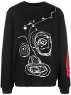 Haculla Drippy Crewneck Sweatshirt - Black