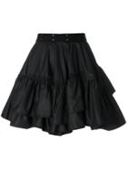 3.1 Phillip Lim Short Ruffle Skirt - Black
