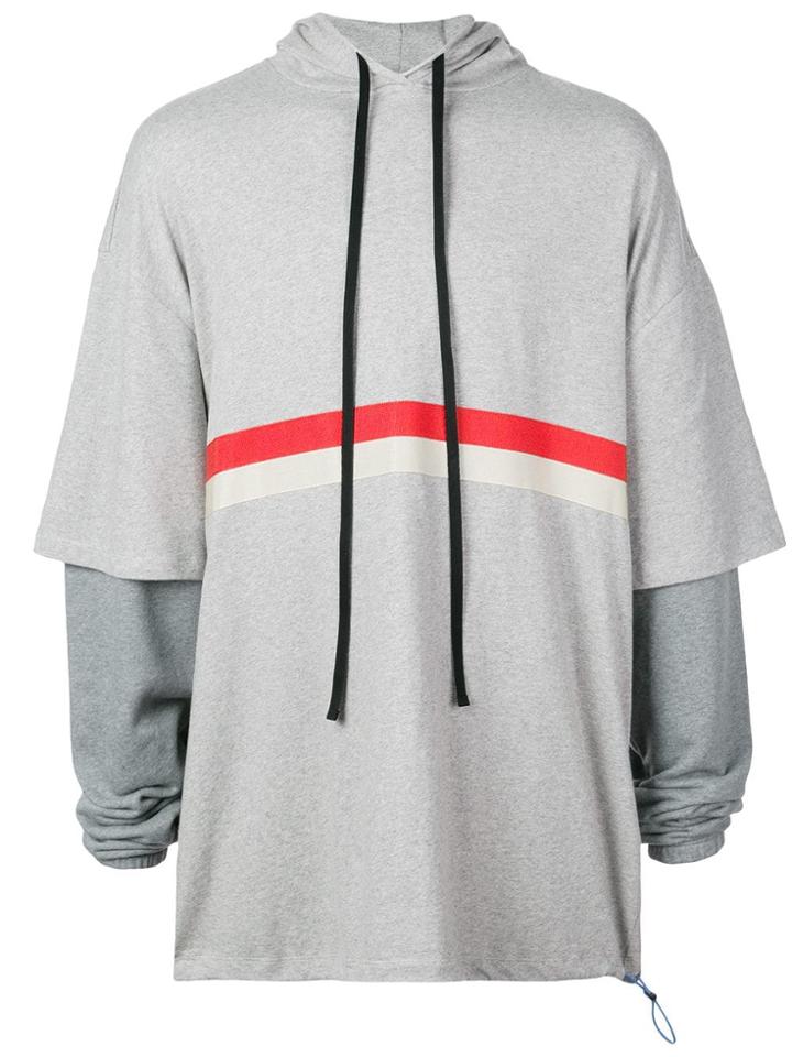 Unravel Project Oversized Hoodie - Grey