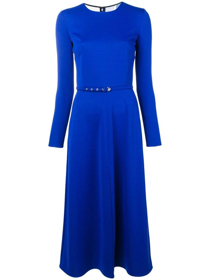 Emilio Pucci Blue Silk Midi Dress