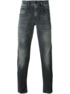 R13 Distressed Jeans, Men's, Size: 30, Black, Cotton/polyester/spandex/elastane