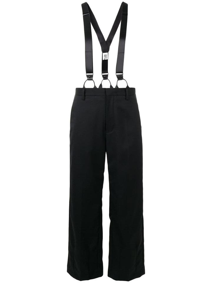 Comme Des Garçons Noir Kei Ninomiya Suspender Trousers - Black