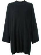 Dusan Oversized Jumper, Women's, Black, Silk/cotton/cashmere
