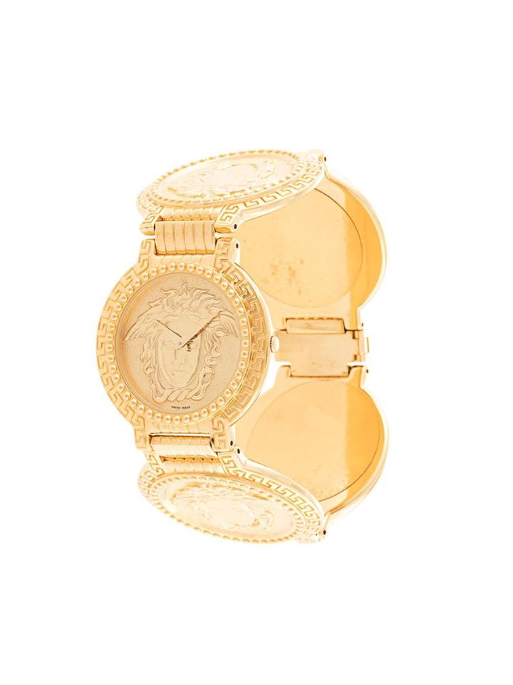 Versace Pre-owned Quartz Watch - Gold