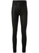 Drome Skinny Leather Trousers - Black