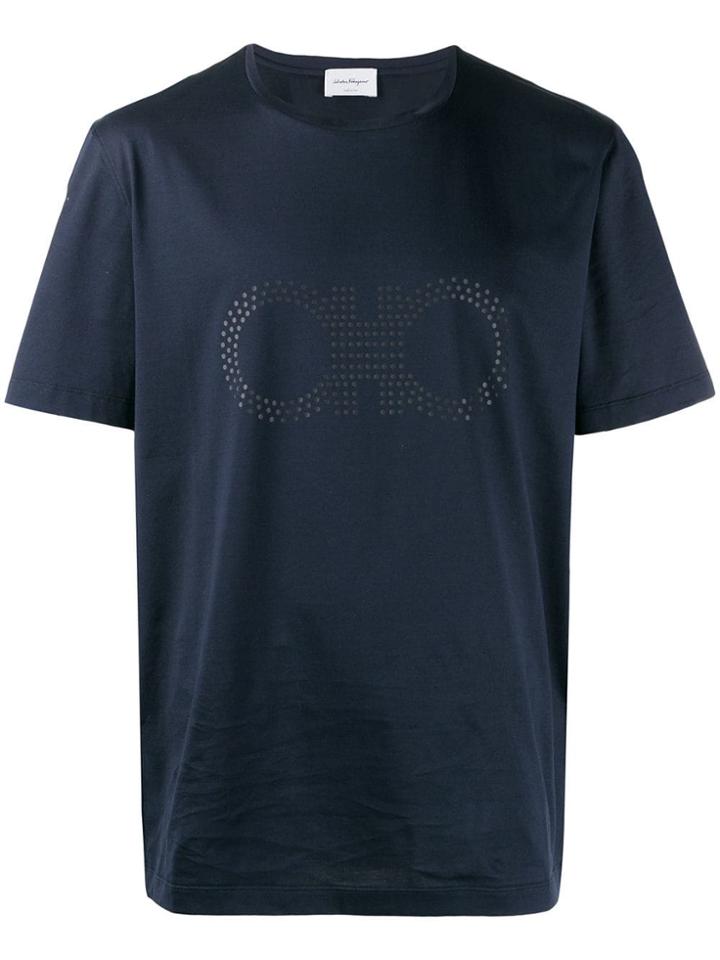 Salvatore Ferragamo Gancini T-shirt - Blue