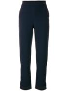 Giorgio Armani Tailored Slim Trousers - Blue