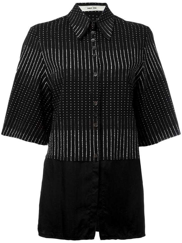 Damir Doma Siri Shirt, Women's, Size: Medium, Black, Cotton