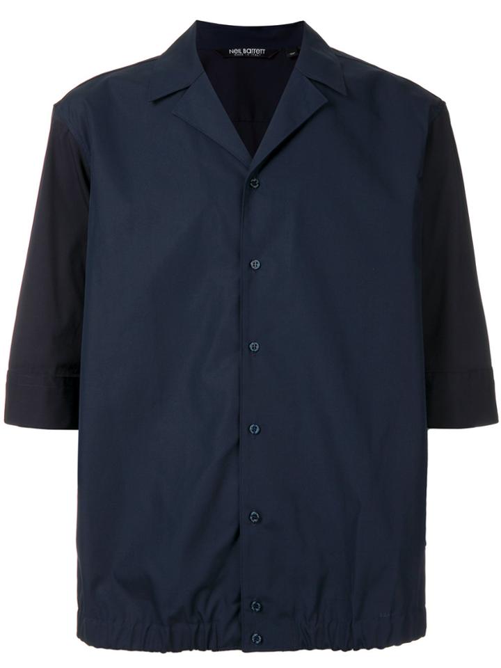 Neil Barrett Boxy Shirt - Blue