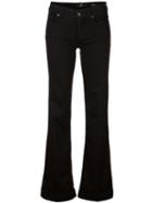 7 For All Mankind 'dojo' Jeans, Women's, Size: 30, Black, Cotton/polyester/spandex/elastane